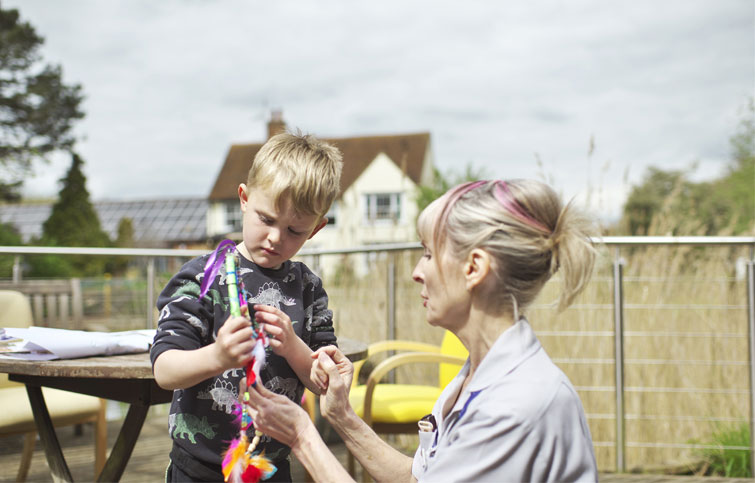 Image: Jude with Sue