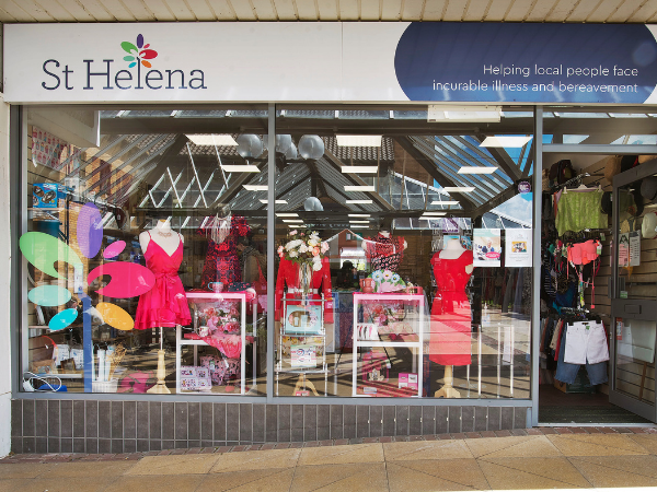Front of the Frinton Triangle shop
