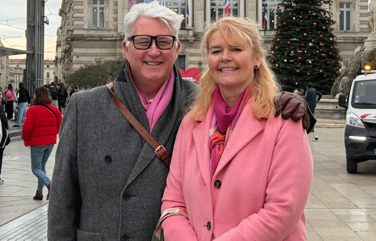 Image: Kevin and Karen Bentley, who both decided to leave a gift in their Wills to St Helena Hospice