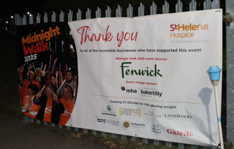 List of sponsor's logos for Midnight Walk 2025