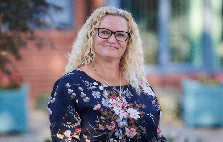 Image: Kate Heslegrave, Co-Chief Executive of St Helena Hospice