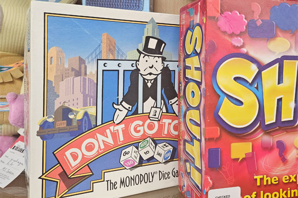 Second hand board games