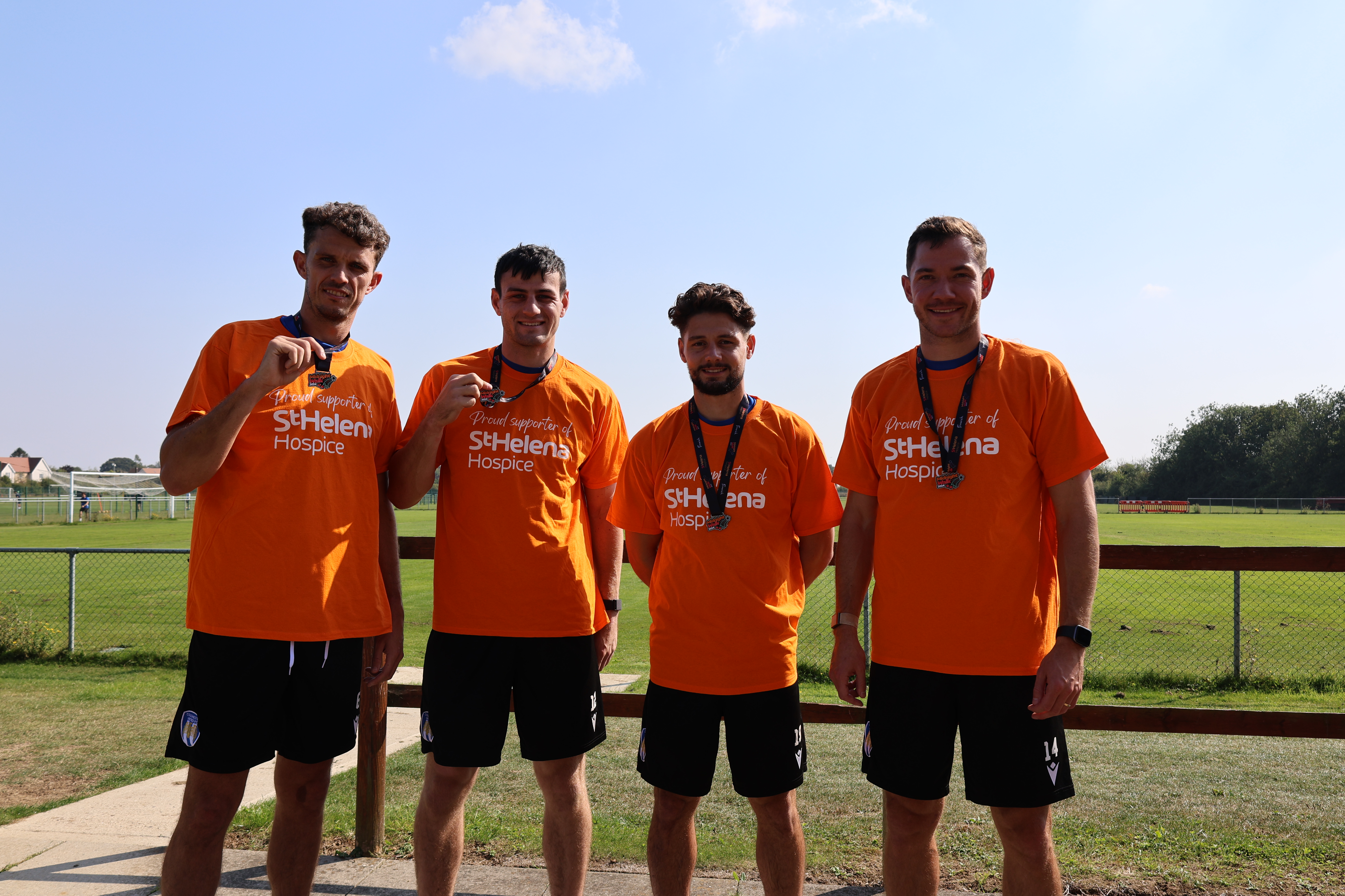 Image: Colchester United endorse St Helena Hospice Midnight Walk