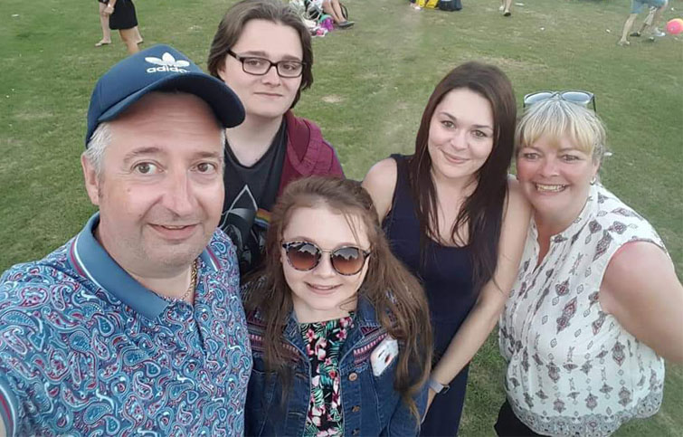 Image: the Griggs family