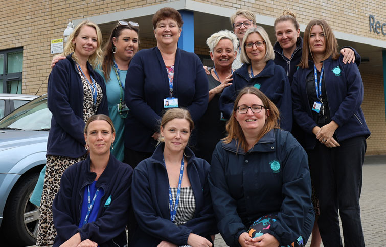 Image: Staff from Market Field School and their families and friends will be taking part in Midnight Walk on 27th September to raise funds for St Helena Hospice.