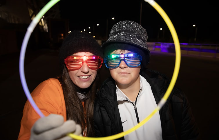 Image: Midnight Walk participants 2024