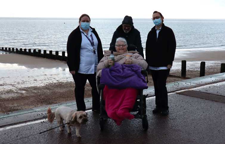 Image: Rosie and rehab team