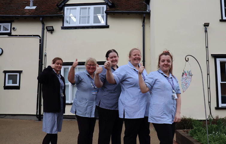 Image: St Helena Hospice nurses