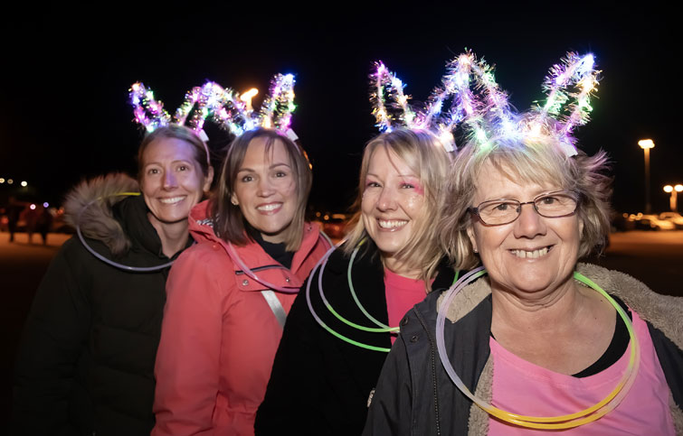 Image: Midnight Walk participants 2024