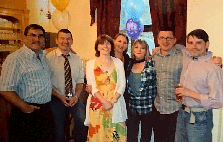 Image: Sean with his siblings