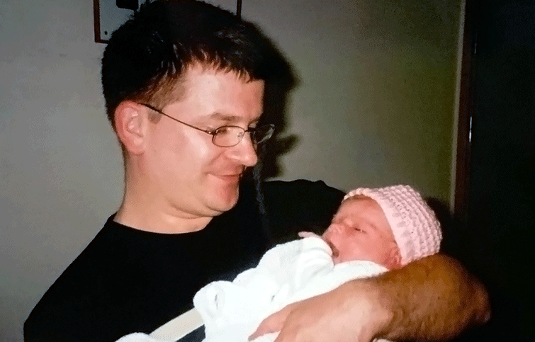 Image: Sean with Katie