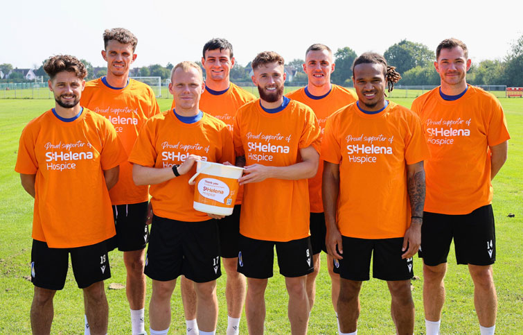 Image: Colchester United endorse St Helena Hospice Midnight Walk
