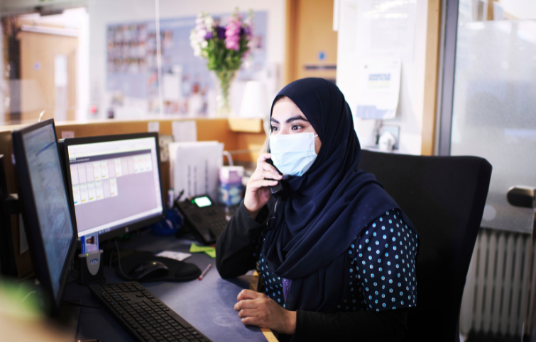 Maliha Ahmed, ward clerk