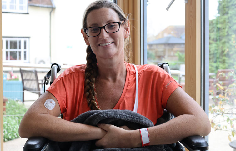 Image: St Helena Hospice Life Stories Julie Warmington