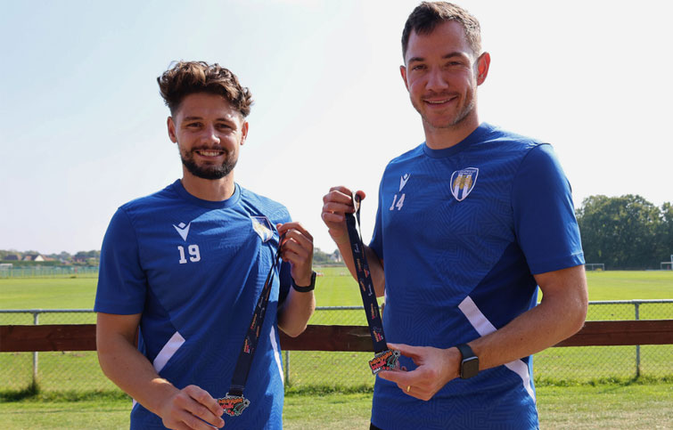 Image: Colchester United endorse St Helena Hospice Midnight Walk