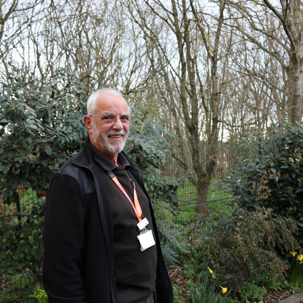 A maintenance volunteer