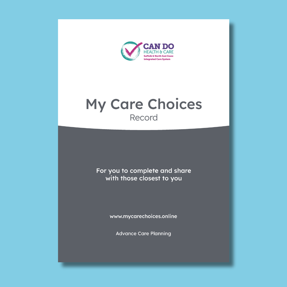 A thumbnail image of the front cover of the My Care Choices Record