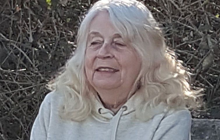 Image: Dawn who was supported by St Helena Hospice