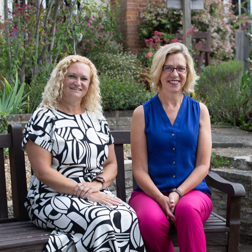 Kate Heslegrave and Dr Karen Chumbley