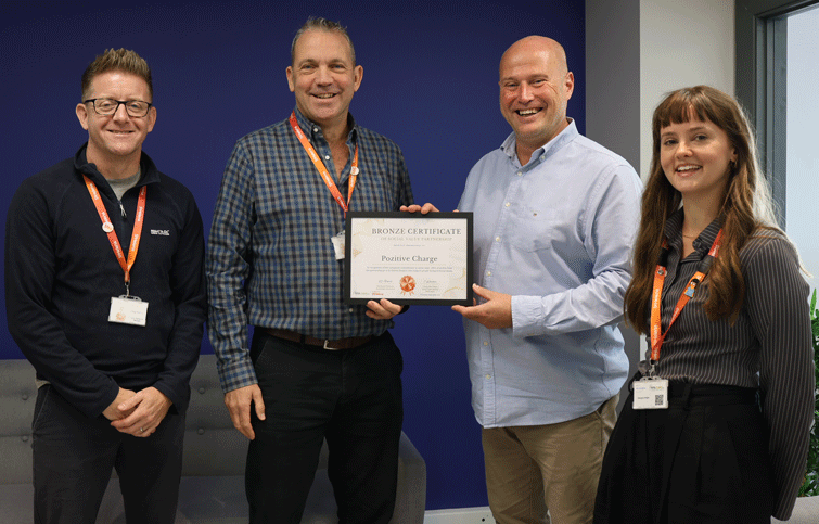 Image: Total Clean in support of St Helena with client PE Solutions