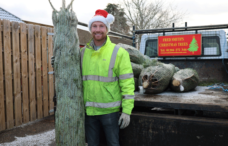 Image: George from Fred Smith Christmas Trees