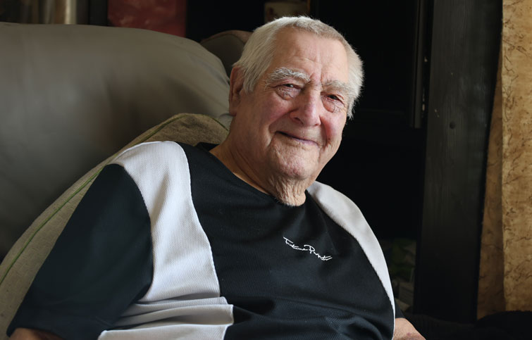 Image: St Helena Hospice Life Stories Ernest Wink