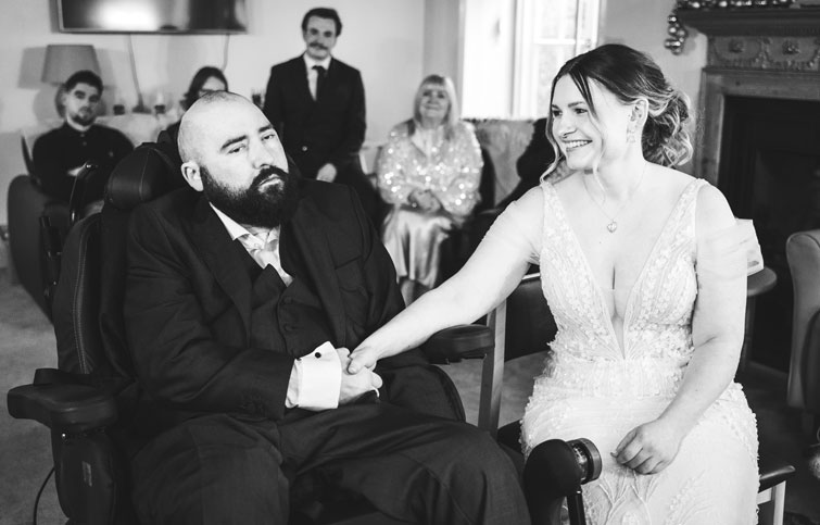 Image: Julian and Lucy wedding day