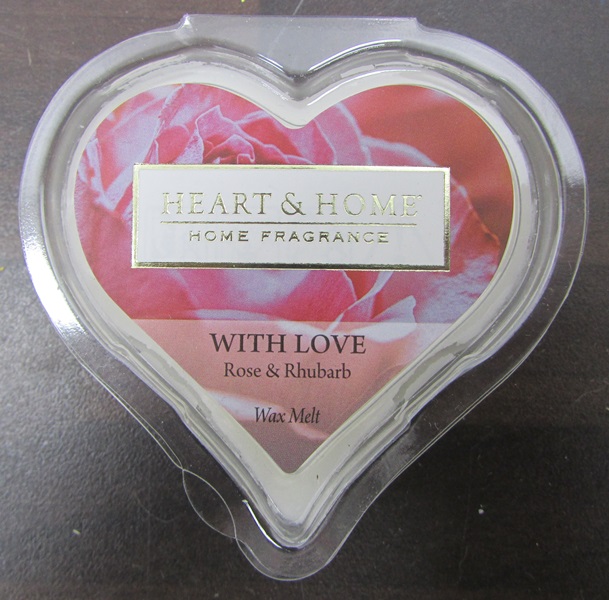 Heart & Home Scented Heart Wax Melt, With Love 26g