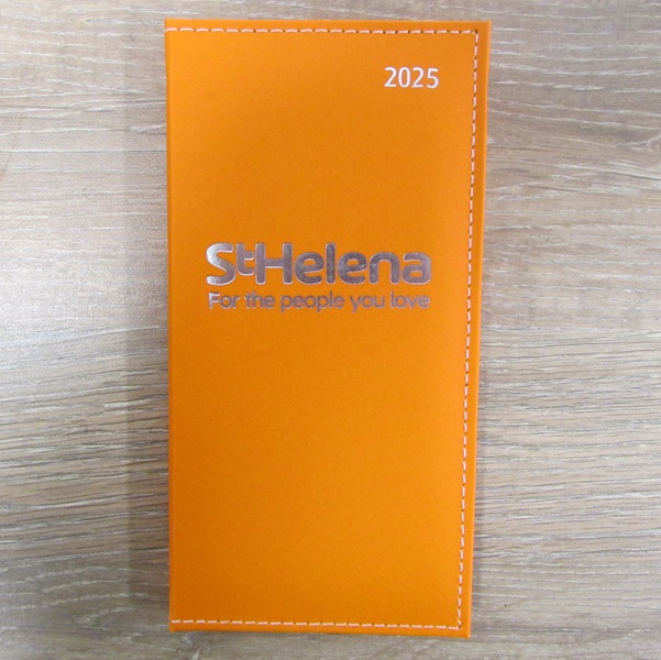 St Helena 2025 Diary - Orange