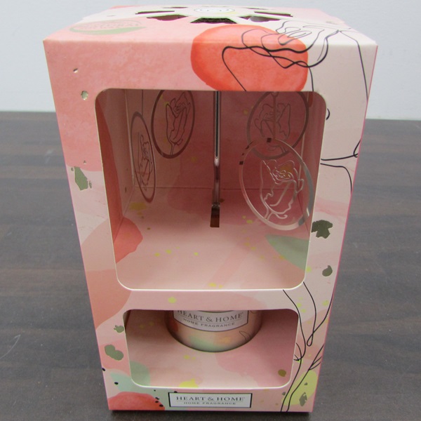 Heart & Home Mini Candle and Carousel Gift Set, With Love