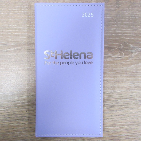 St Helena 2025 Diary - Lilac