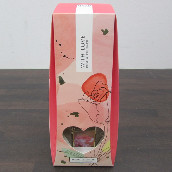 Heart & Home Reed Diffuser, With Love, 70ml