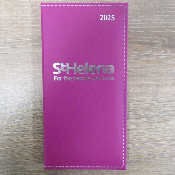 St Helena 2025 Diary - Pink