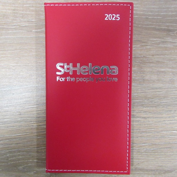 St Helena 2025 Diary - Red