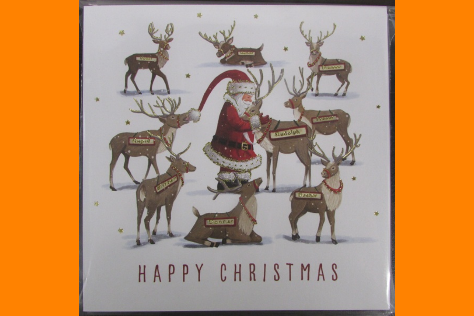 Christmas Card Reindeer 1510X1006