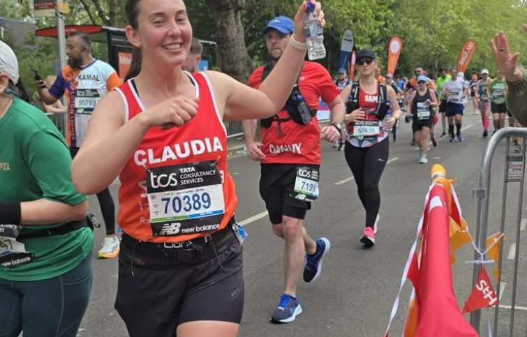 London Marathon Claudia Web 755X483